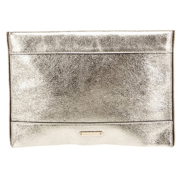 Rebecca Minkoff Champagne Clutch - Picture 1 of 8